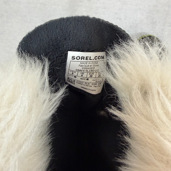 Sorel Cozy Cate Peat Moss Quilted Winter Lace-Up Boots - Picture 10 of 14